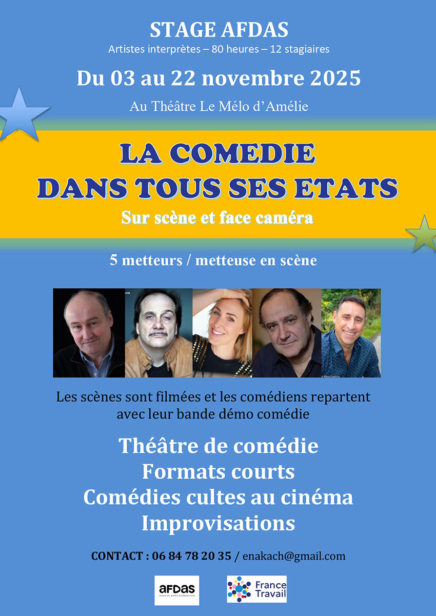 la comedie dans tous ses etats